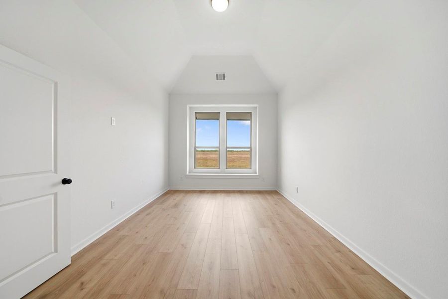 Spacious, unfurnished interior of a new home in Bridgeland, Cypress (Image 11).