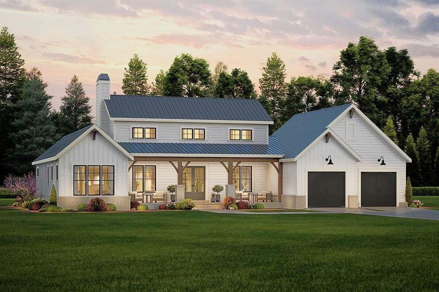 Front exterior of a new home in , Paradise, TX, highlighting curb appeal (Image 1).