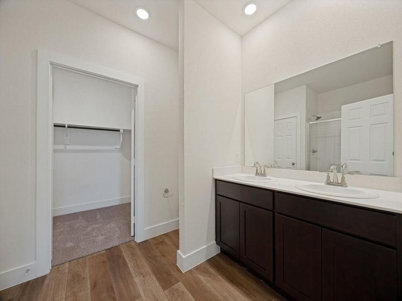 Furnished interior view inside a new home in Pebblebrook, Sherman (Image 7).