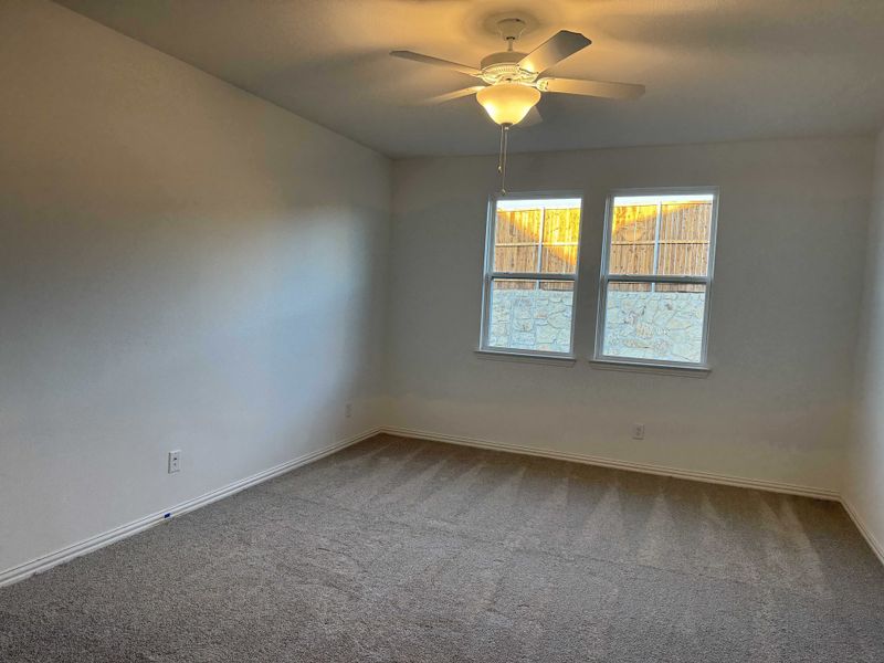 Primary Bedroom Construction Progress