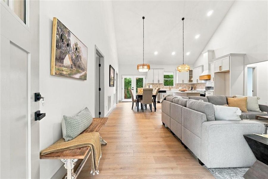 Furnished interior view inside a new home in , Resaca (Image 12).