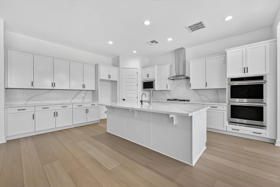 Furnished interior view inside a new home in Ellsworth Ranch, Queen Creek (Image 8).