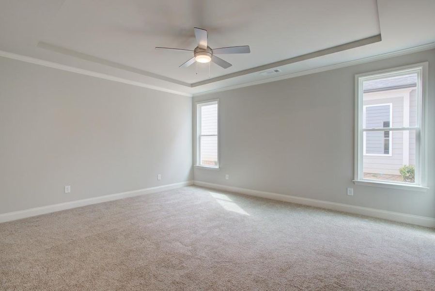 Spacious, unfurnished interior of a new home in Terraces at Paravel, Acworth (Image 23).