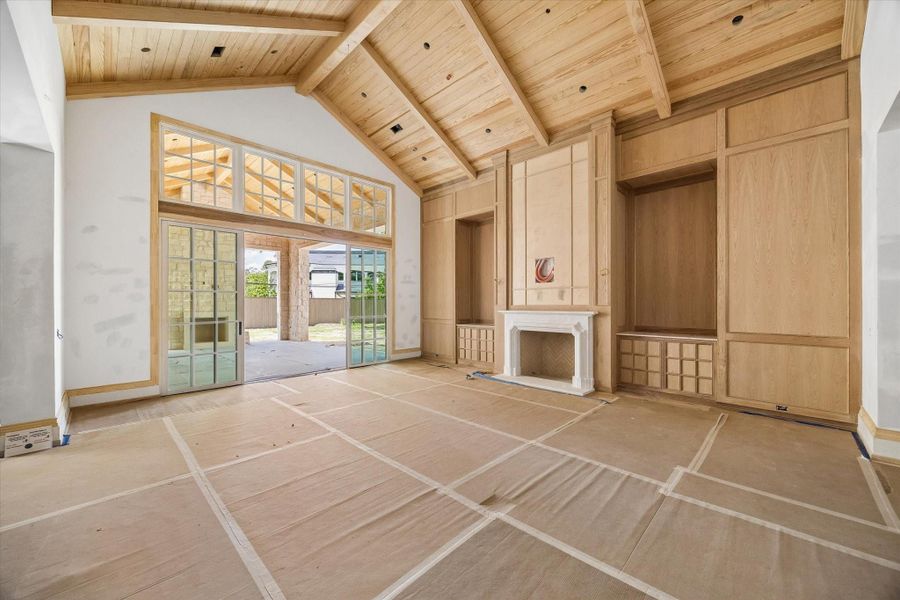 In-progress construction of a new home in , Houston, TX (Image 23).