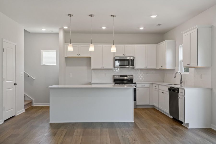 Furnished interior view inside a new home in Cambridge Reserve, Angier (Image 7).