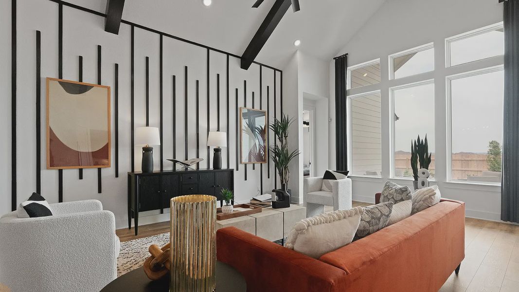 Furnished interior view inside a new home in Nolina, Georgetown (Image 14).
