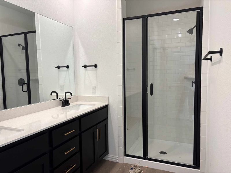 Primary Bathroom Construction Progress