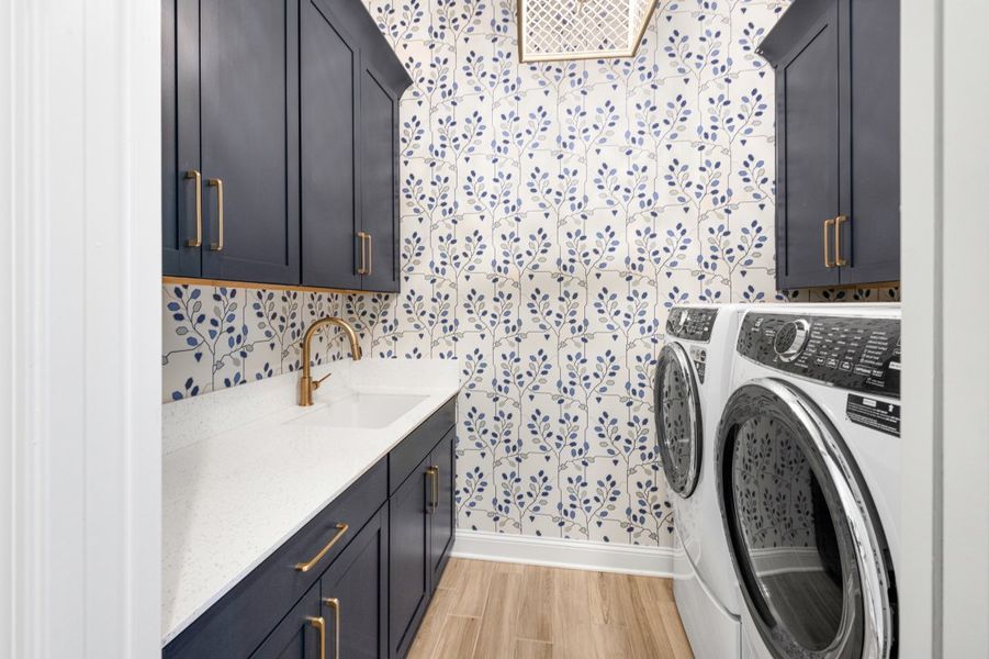 Representative furnished interior of a home built from the Sawyer by Riverside Homes in Mariposa at EverRange, Jacksonville (Image 77).