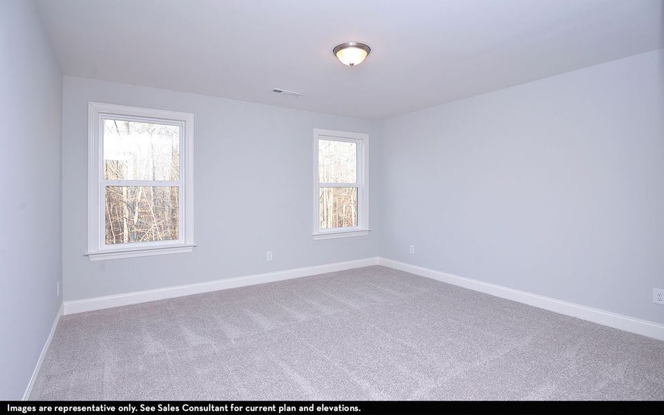 Spacious, unfurnished interior of a new home in Aden Woods, Nashville (Image 22).