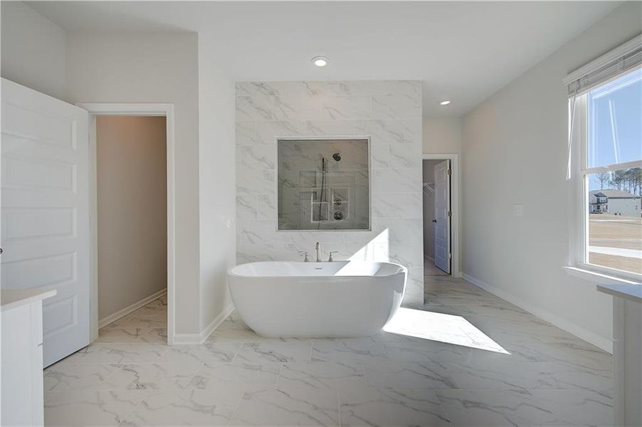 Furnished interior view inside a new home in Riverbend Overlook, Fayetteville (Image 11).