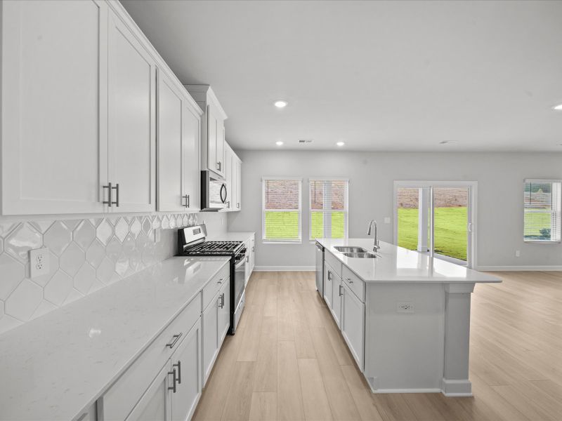 Furnished interior view inside a new home in Shiloh Valley, Piedmont (Image 6).