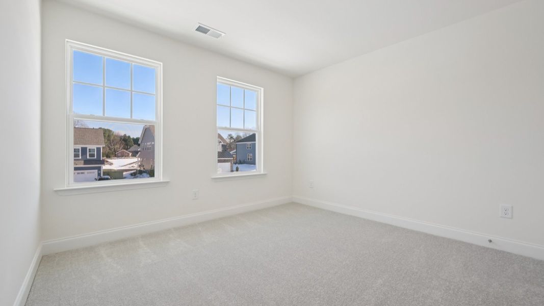 Representative furnished interior of a home built from the Norris by DRB Homes in Blake Pond, Lillington (Image 47).