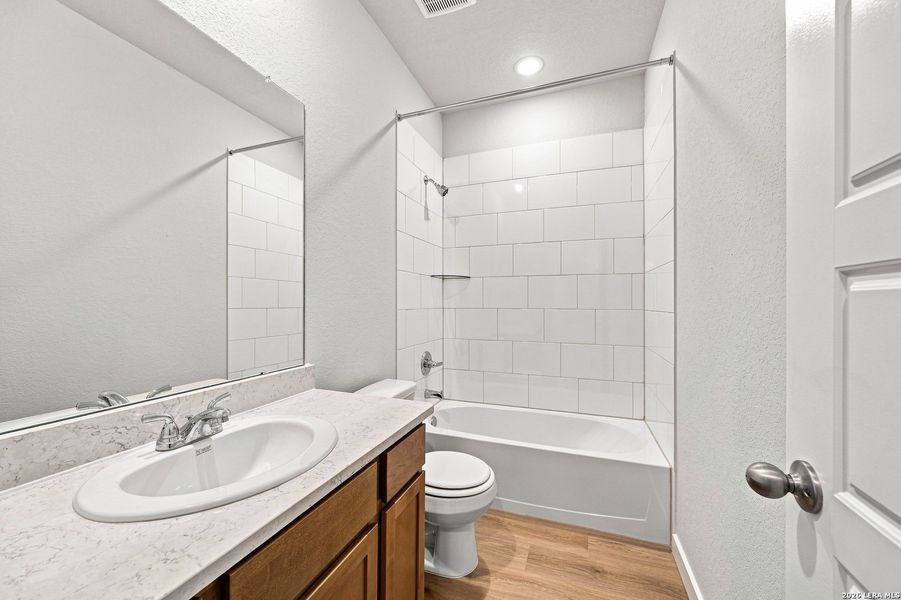 Furnished interior view inside a new home in Red Hawk Landing, San Antonio (Image 11).