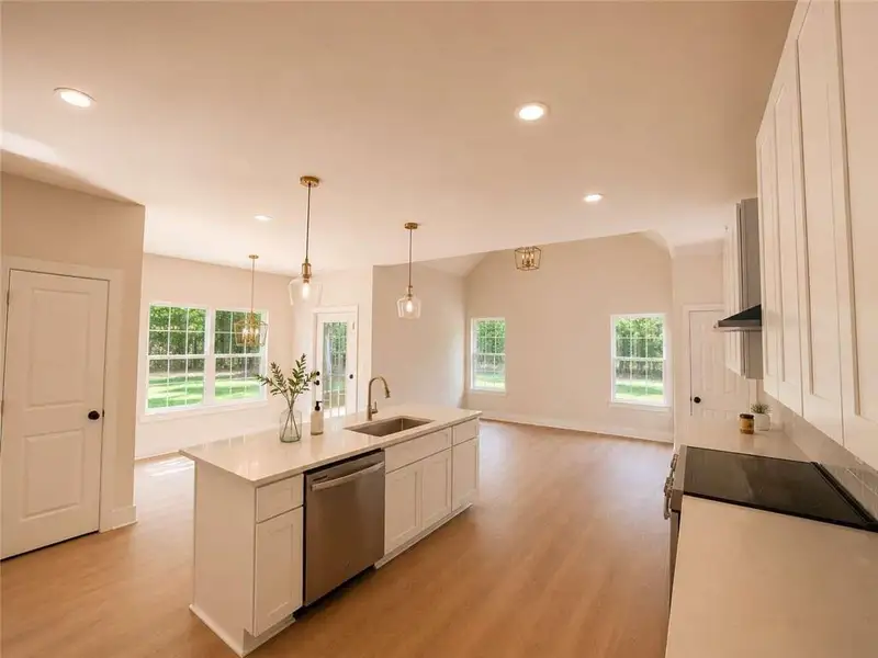Furnished interior view inside a new home in , Conley (Image 6).