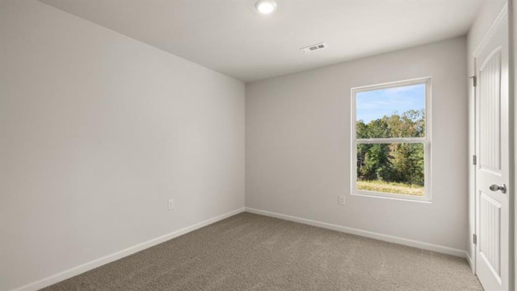Spacious, unfurnished interior of a new home in Hughes Court, Dawsonville (Image 28). Spacious, unfurnished interior of a new home in Hughes Court, Dawsonville (Image 28).