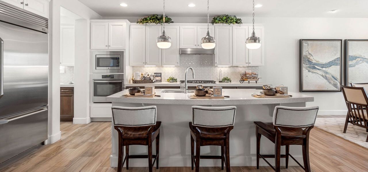 Representative furnished interior of a home built from the Pavona by Robson Resort Communities in Robson Ranch Arizona, Eloy (Image 8).