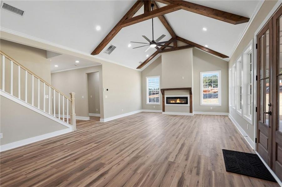 Spacious, unfurnished interior of a new home in , Stone Mountain (Image 22).