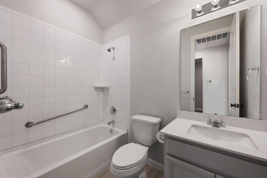 Furnished interior view inside a new home in Anthem, Kyle (Image 8). Furnished interior view inside a new home in Anthem, Kyle (Image 8).