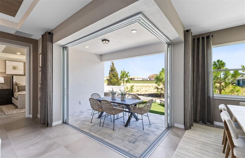 Furnished interior view inside a new home in Bridgewalk, St. Cloud (Image 25). Furnished interior view inside a new home in Bridgewalk, St. Cloud (Image 25).