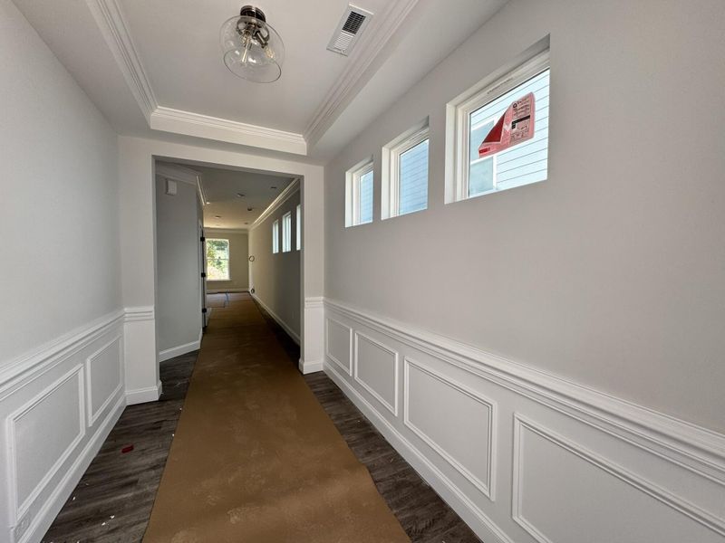 Spacious, unfurnished interior of a new home in Caldwell Forest, Charlotte (Image 3).
