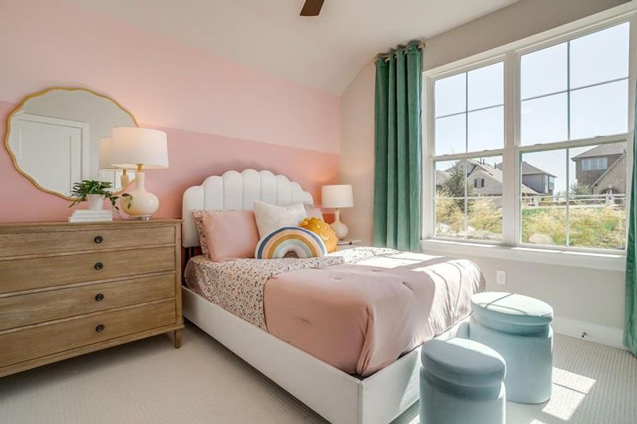 Furnished interior view inside a new home in Creekside, Royse City (Image 14).