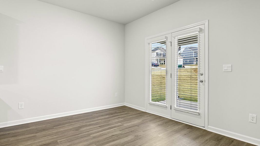 Representative unfurnished interior of a home built from the Halton by D.R. Horton in Highland Hills, Graniteville (Image 13).