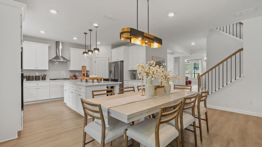 Furnished interior view inside a new home in Hamilton Lakes, Loganville (Image 13).