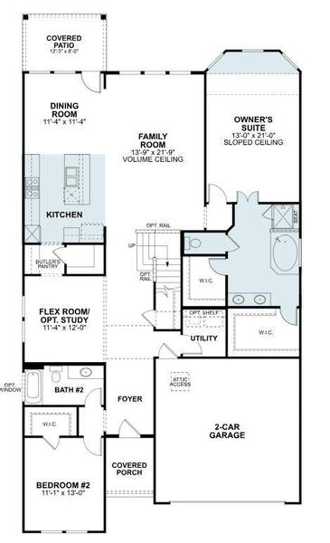 2D floor plan layout of this home in Summerview, Fulshear, TX (Image 5). 2D floor plan layout of this home in Summerview, Fulshear, TX (Image 5).