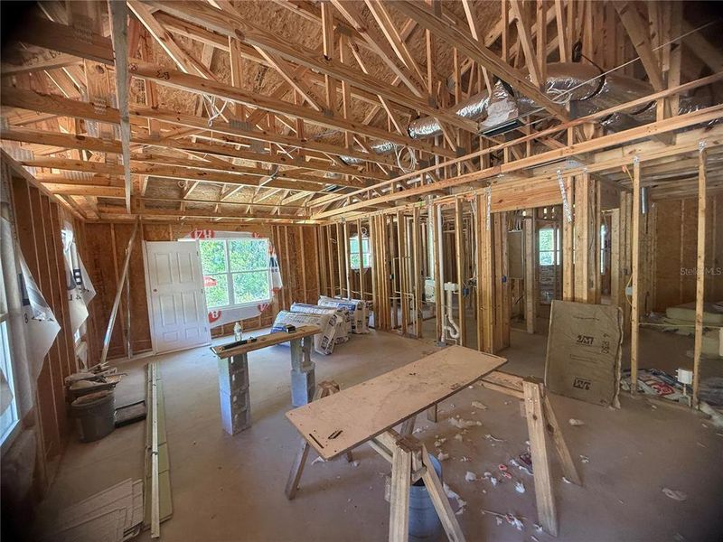 In-progress construction of a new home in , Williston, FL (Image 6). In-progress construction of a new home in , Williston, FL (Image 6).