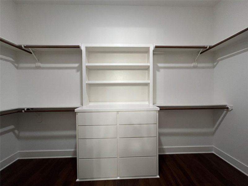 28811 Champion Oaks built-in drawers in walk in closet 28811 Champion Oaks built-in drawers in walk in closet