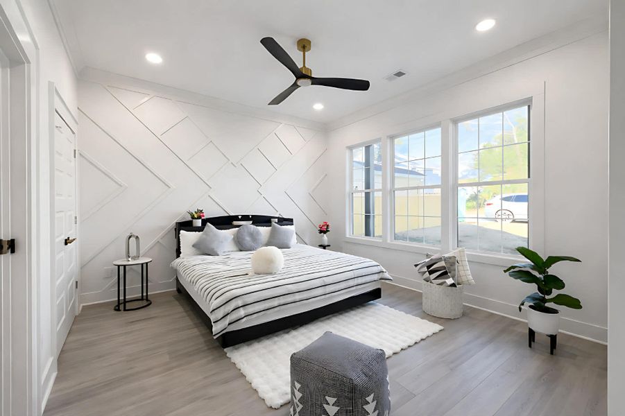 Furnished interior view inside a new home in , North Charleston (Image 5).
