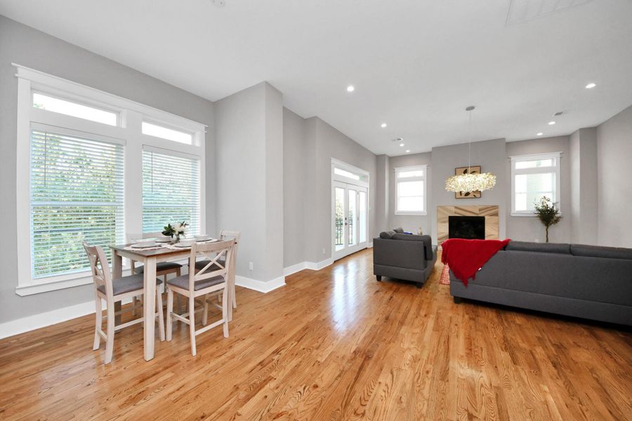 Furnished interior view inside a new home in , Houston (Image 11). Furnished interior view inside a new home in , Houston (Image 11).