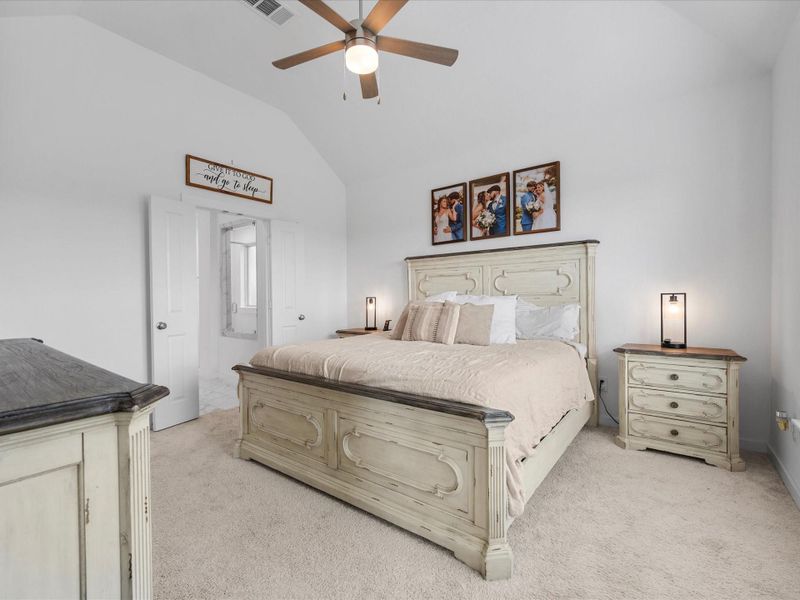 Furnished interior view inside a new home in Emory Glen, Magnolia (Image 12).