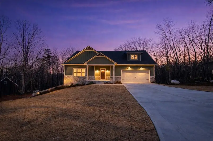 Front exterior of a new home in , Jasper, GA, highlighting curb appeal (Image 2). Front exterior of a new home in , Jasper, GA, highlighting curb appeal (Image 2).