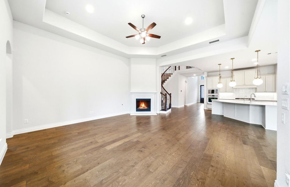 Spacious, unfurnished interior of a new home in The Highlands 55′, Porter (Image 26).