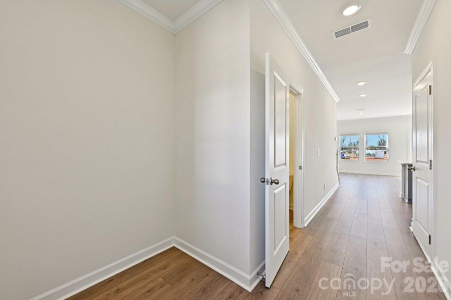 Spacious, unfurnished interior of a new home in Meadows at Wilson Farms - The Summit Series, Fort Mill (Image 18). Spacious, unfurnished interior of a new home in Meadows at Wilson Farms - The Summit Series, Fort Mill (Image 18).
