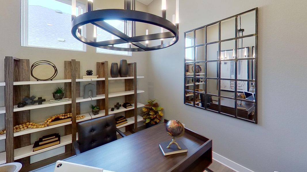 Furnished interior view inside a new home in Broken Oak, Georgetown (Image 10).