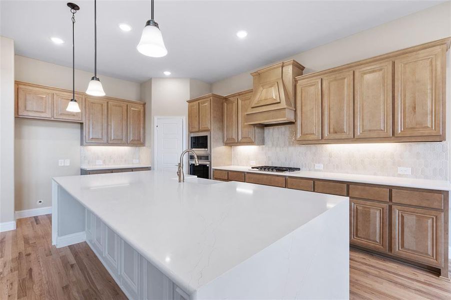 Furnished interior view inside a new home in Estates at Baker Park, Sherman (Image 15).
