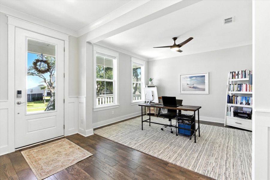 Furnished interior view inside a new home in , Mount Pleasant (Image 12).