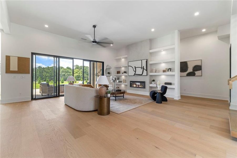 Furnished interior view inside a new home in , McDonough (Image 7).