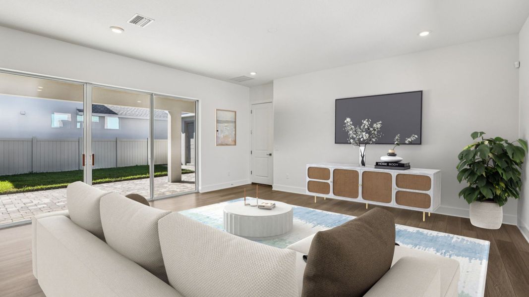 The Virtually Staged Living Room The Virtually Staged Living Room