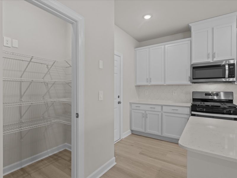 Furnished interior view inside a new home in The Farm at Wells Creek - Heritage Collection, Gray Court (Image 6).
