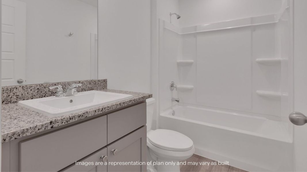 Furnished interior view inside a new home in Allen Farms, Lubbock (Image 5).