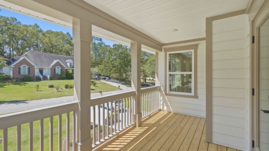 Representative exterior details of a home built from the Vanderbilt by Pulte Homes in Fishers Wood, Columbia (Image 3).
