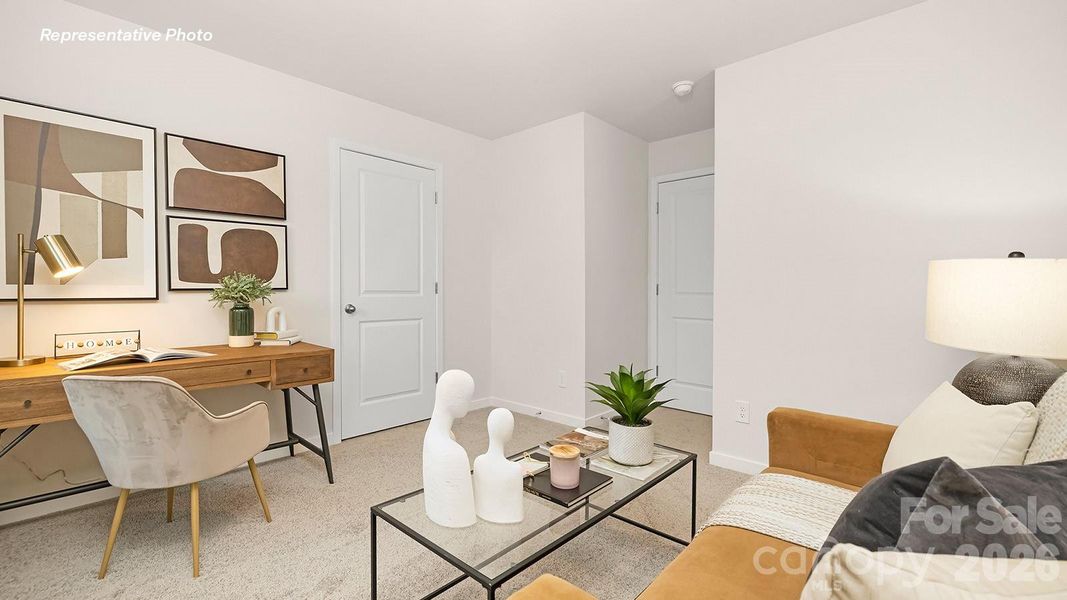 Furnished interior view inside a new home in Fergus Crossing, York (Image 20).