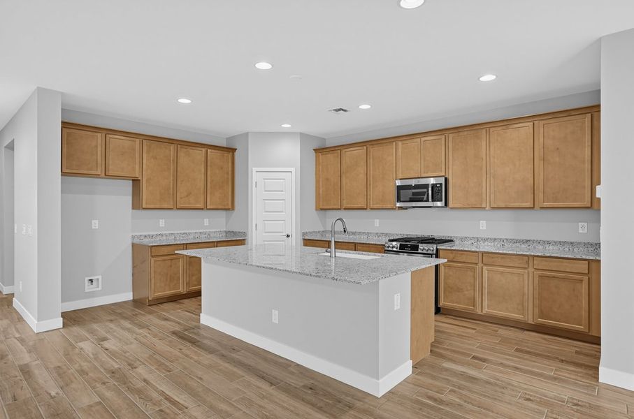 Furnished interior view inside a new home in Rancho Mercado, Surprise (Image 14).