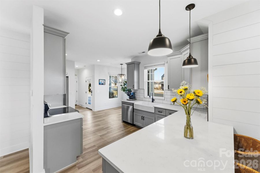 Furnished interior view inside a new home in , Albemarle (Image 10). Furnished interior view inside a new home in , Albemarle (Image 10).