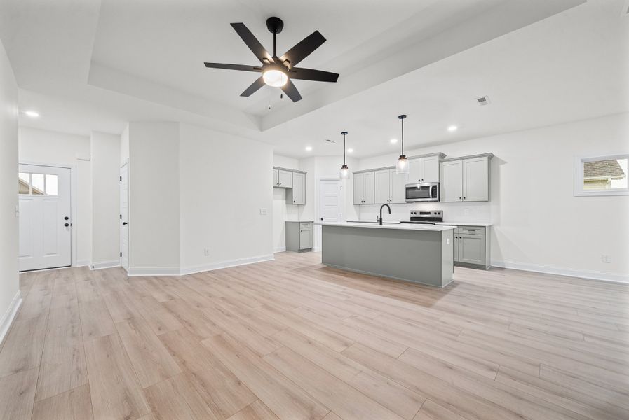 Spacious, unfurnished interior of a new home in Cherry Fields, Clarksville (Image 11). Spacious, unfurnished interior of a new home in Cherry Fields, Clarksville (Image 11).