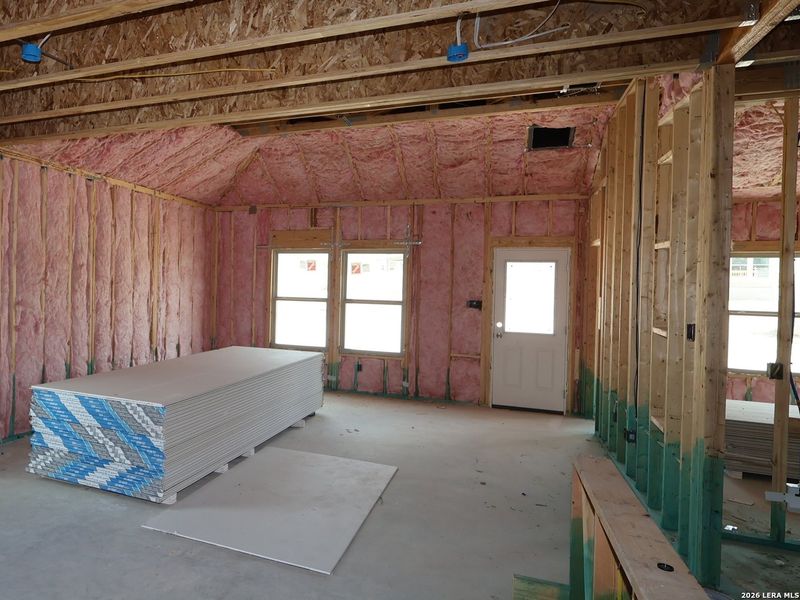 In-progress construction of a new home in Agave, San Antonio, TX (Image 36).