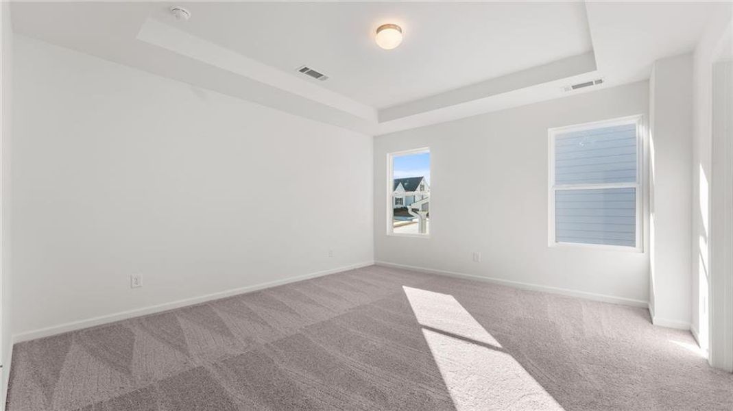 Spacious, unfurnished interior of a new home in The Reserve at Willow Oaks, Canton (Image 15).